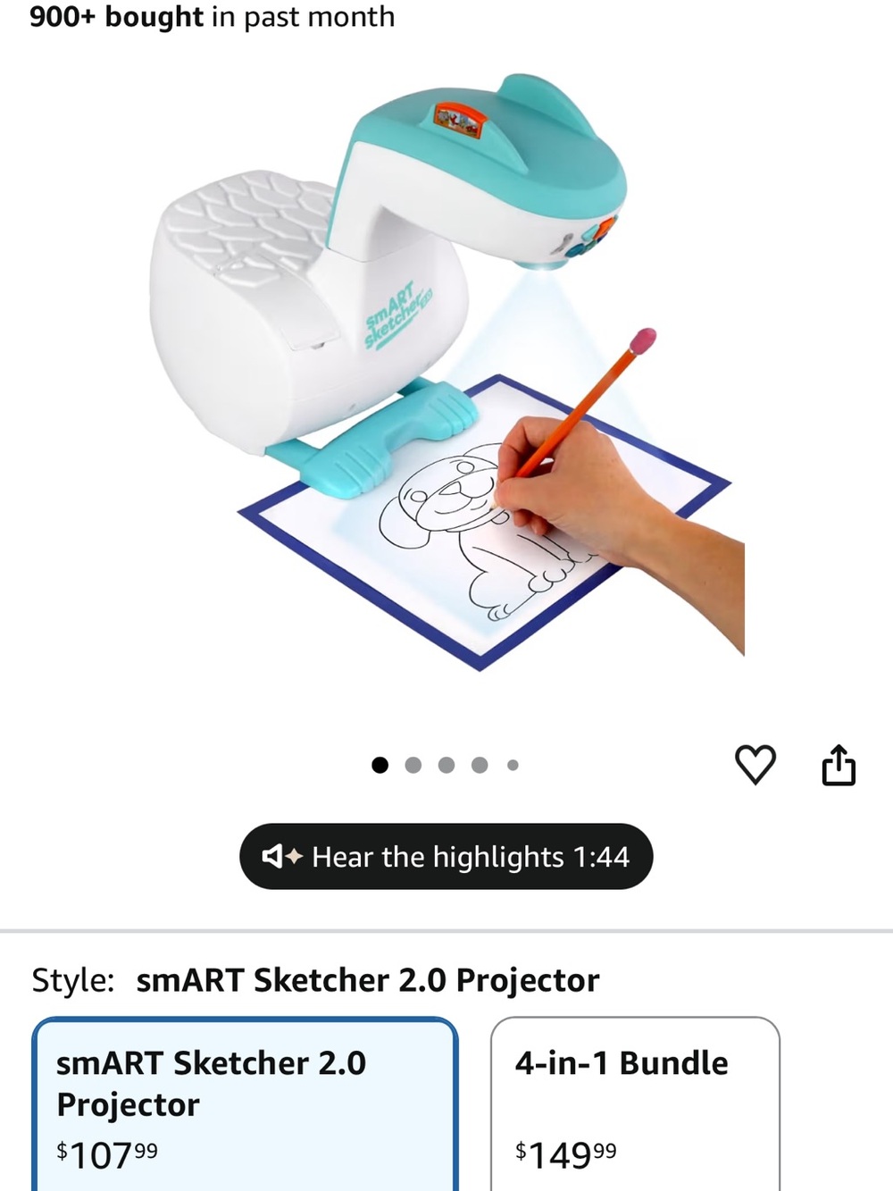 smART Sketcher 2.0 Projector